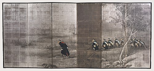The Bravery of Captain Matsuzaki Nao’omi at Anseong..., , Beisen Kubota