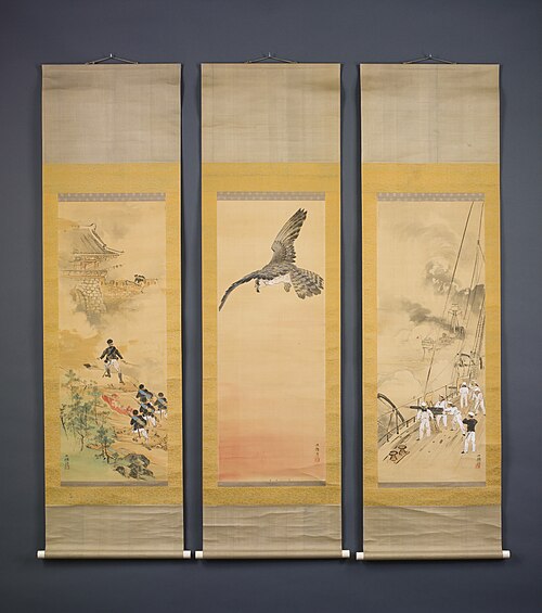 Victory in the Sino-Japanese War, 1894, Beisen Kubota