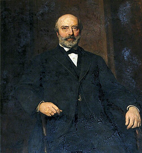 John D. Allcroft, Treasurer of Christ's Hospital (1873–1891), 1884, Hubert von Herkomer