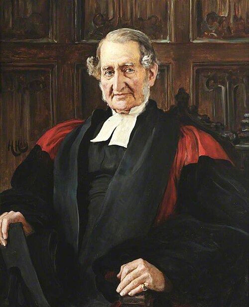 James Edward Sewell, Warden (1860–1903), 1885, Hubert von Herkomer