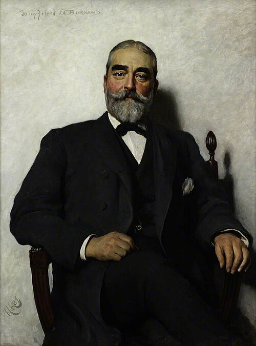 Sir Francis Burnand (1836–1917), 1887, Hubert von Herkomer