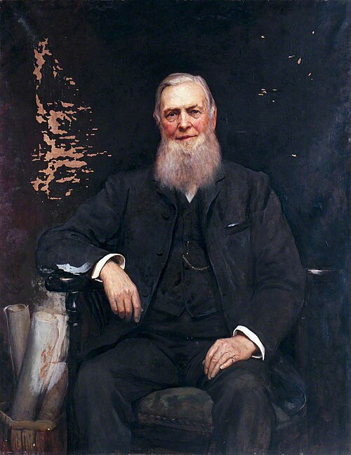 William Cawkwell (1807–1897), General Manager, London and North Western Railway, 1889, Hubert von Herkomer
