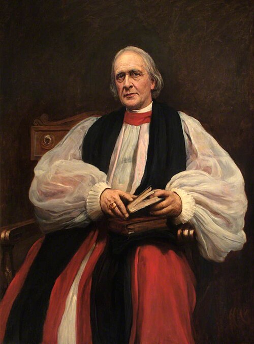 Edward White Benson (1829–1896), Archbishop of Canterbury, 1890, Hubert von Herkomer