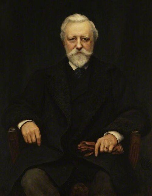 Sir Richard Horner Paget (1832–1908), Bt, 1890, Hubert von Herkomer