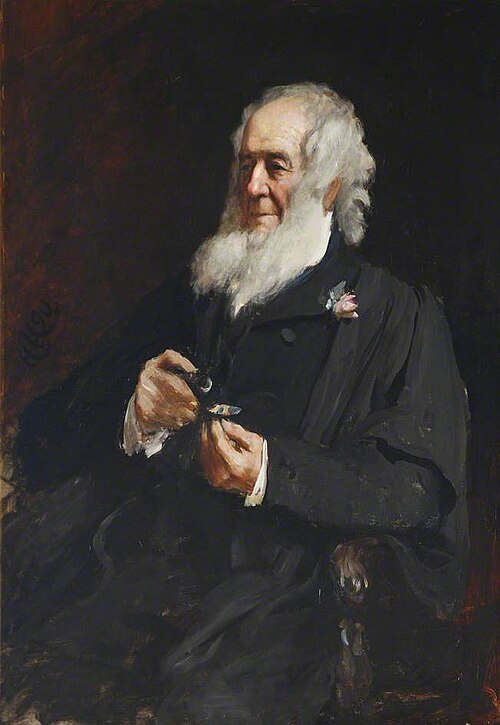 Professor John Obediah Westwood (1805–1893), 1890, Hubert von Herkomer