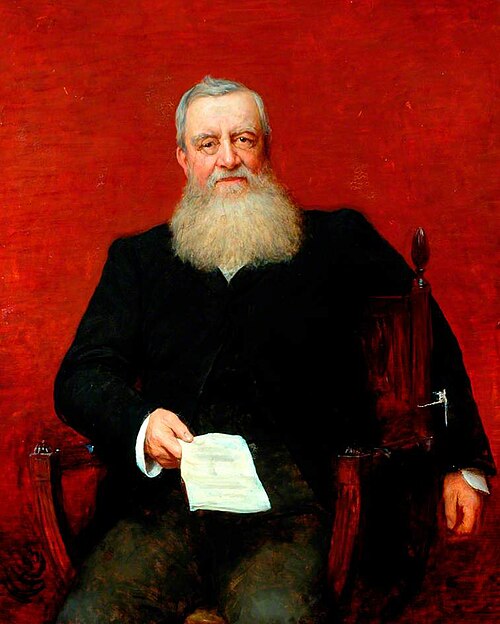Marquis of Ripon, KG, First Chairman of the West Riding of Yorkshire (1889–1892), 1893, Hubert von Herkomer