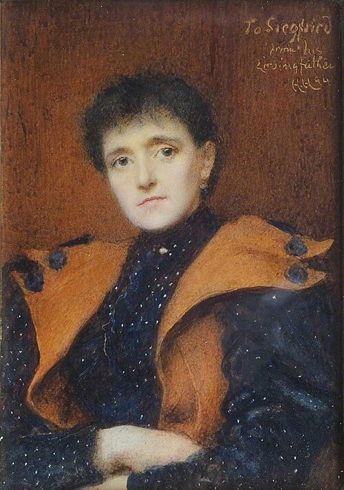 Margaret Lady Herkomer, 1894, Hubert von Herkomer