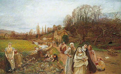 Back to Life, 1895, Hubert von Herkomer