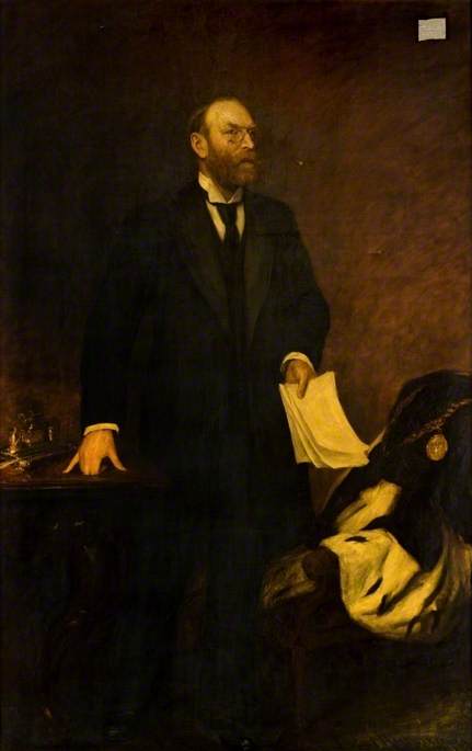 Sir James Bell (b.1850), Lord Provost of Glasgow (1892–1896), 1896, Hubert von Herkomer