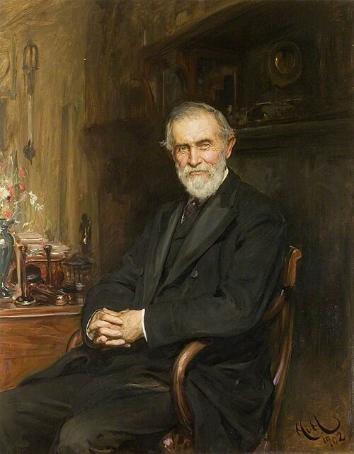 Sir Hermann David Weber (1823–1918), 1902, Hubert von Herkomer
