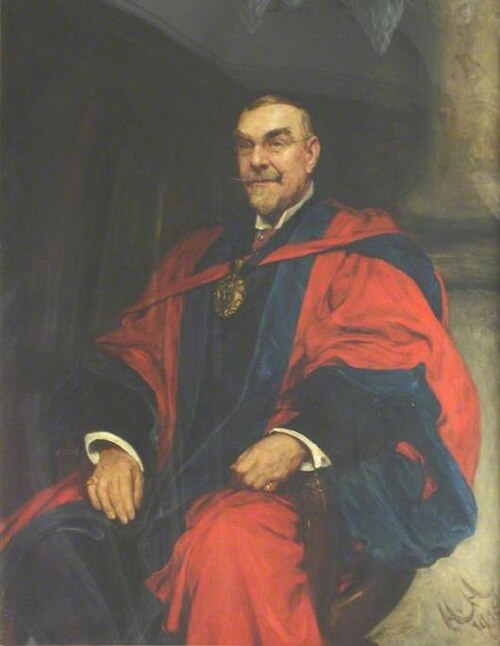 Sir Albert Kaye Rollit (1842–1922), 1905, Hubert von Herkomer