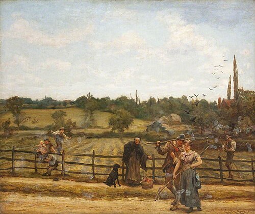 Haymaking and Lovemaking, , Hubert von Herkomer