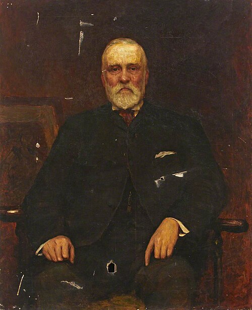 Joseph Bennett (1831–1911), Critic and Writer, , Hubert von Herkomer
