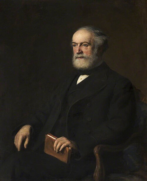 Alfred Angus Neild (1822–1906), Chairman of the Council of Owen College (1864–1887), 1889, Hubert von Herkomer