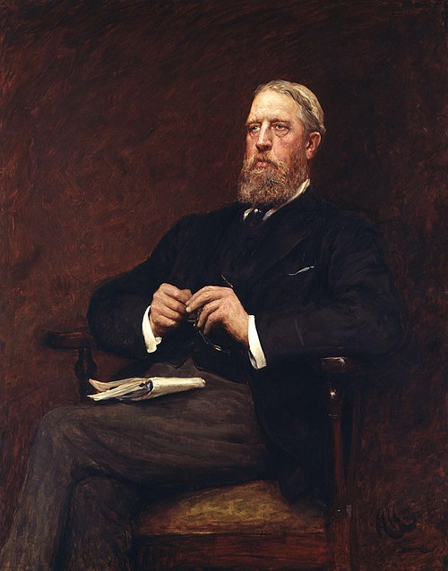 Spencer Compton Cavendish, 8th Duke of Devonshire, 1897, Hubert von Herkomer