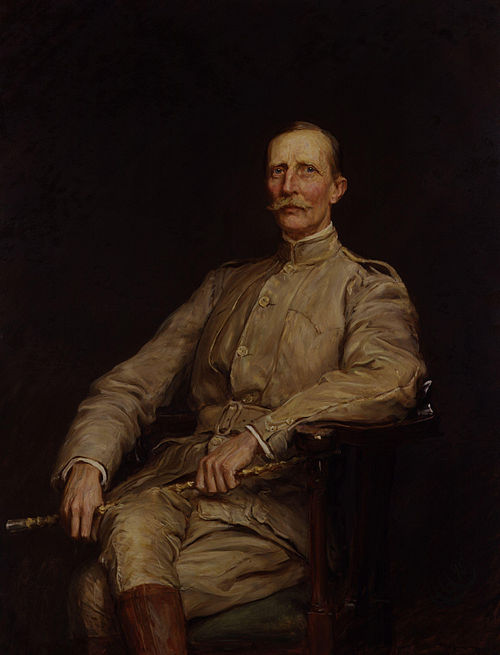 Sir George Dashwood Taubman Goldie, 1898, Hubert von Herkomer