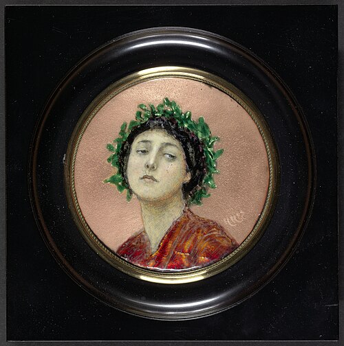 A Bacchante, 1897, Hubert von Herkomer