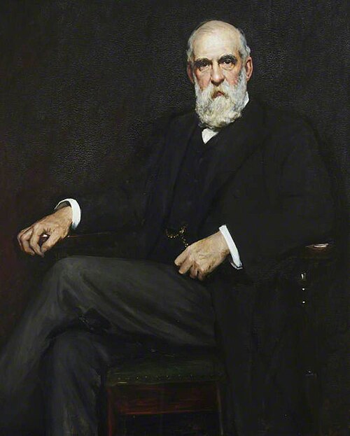 Sir John Tomlinson Brunner, 1st Baronet, DL (1842 – 1919), 1907, Hubert von Herkomer