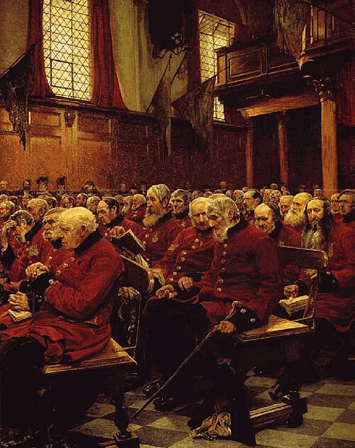 The Last Muster, 1875, Hubert von Herkomer
