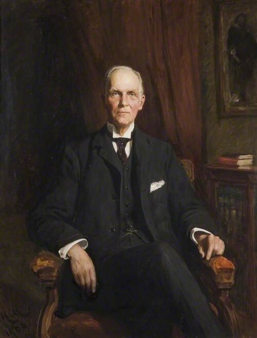 Portrait Of Sir Edward George Jenkinson (1836-1919), 1878, Hubert von Herkomer