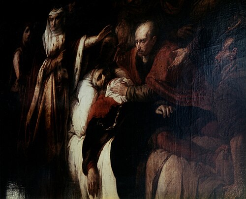 The death of Everaard t'Serclaes, 1854, Joseph Stallaert