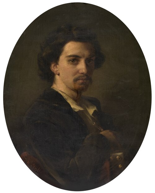 The Painter Constant Wauters, 1847, Joseph Stallaert