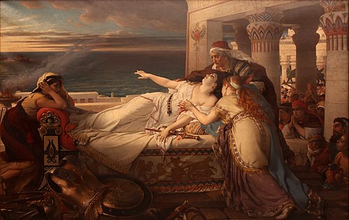 La mort de Didon, 1872, Joseph Stallaert