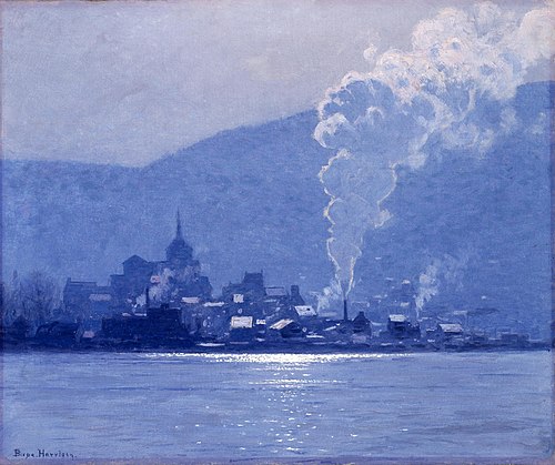 A Puff of Steam, 1910, Lovell Birge Harrison