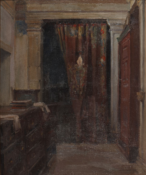 Interior da sacristia de São Domingos, 1923, Carlos Bonvalot