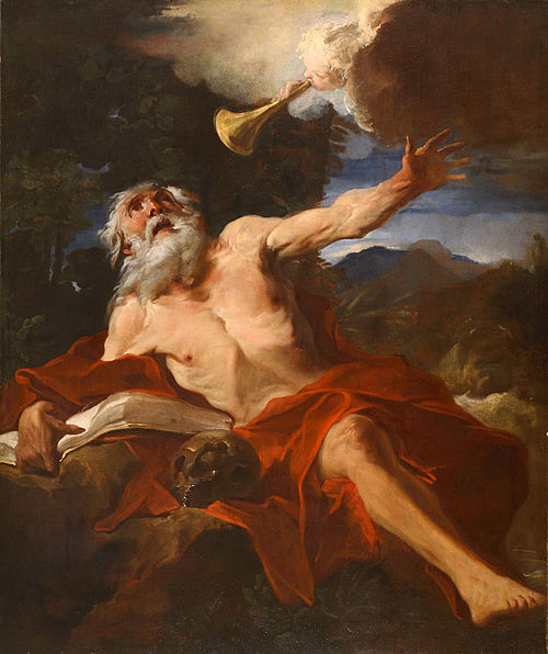 La Vision de saint Jérôme, 1650, Louis Cretey