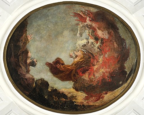 Le Prophète Elie, 1680, Louis Cretey