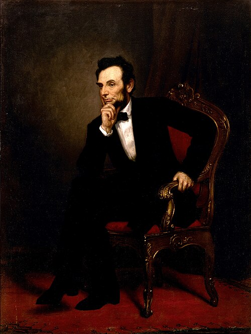 Abraham Lincoln, 1869, George Peter Alexander Healy