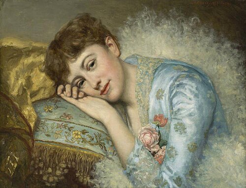 Jeannette Ovington (1863–1926), 1887, George Peter Alexander Healy