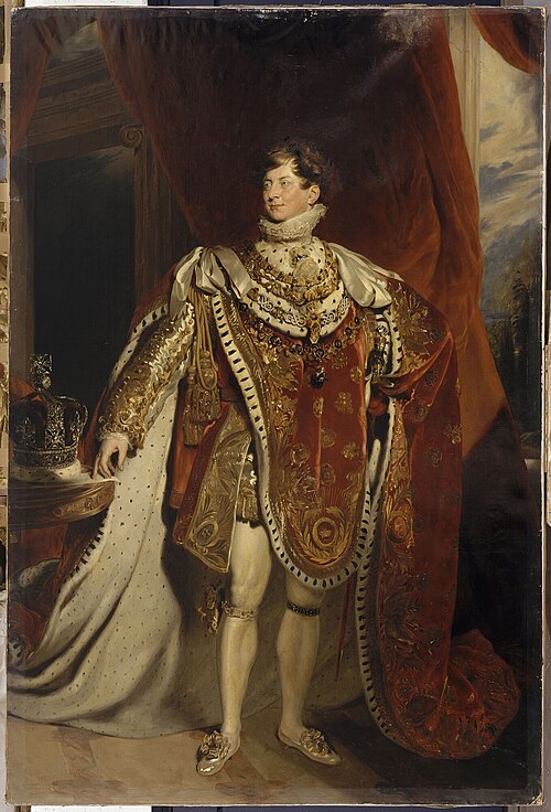 Georges IV, roi d'Angleterre (1762-1830), 1844, George Peter Alexander Healy