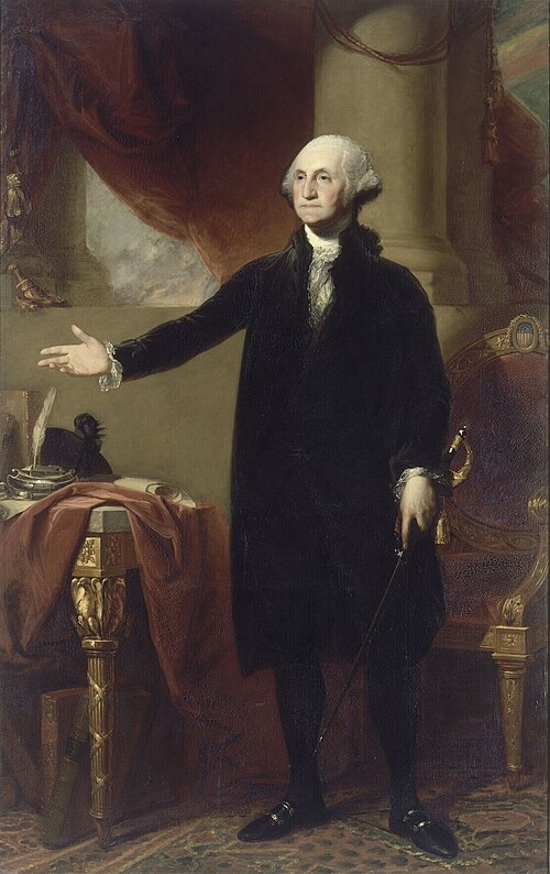 George Washington, président des Etats-unis (1732-1799), 1843, George Peter Alexander Healy
