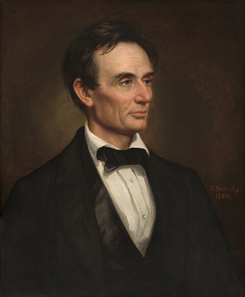 Abraham Lincoln, 1860, George Peter Alexander Healy
