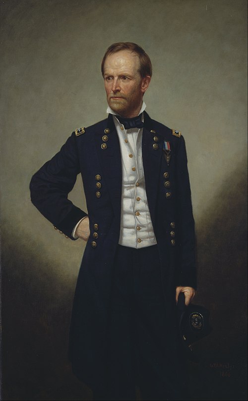 William T. Sherman, 1866, George Peter Alexander Healy