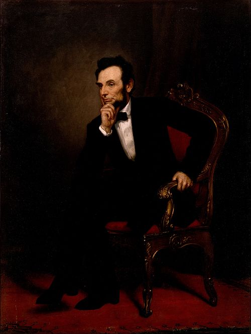 Abraham Lincoln, 1869, George Peter Alexander Healy