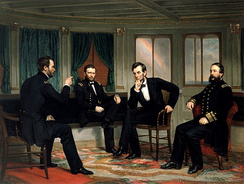 The Peacemakers, 1868, George Peter Alexander Healy