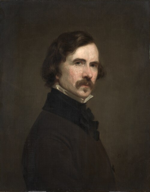 Autoportrait, 1852, George Peter Alexander Healy