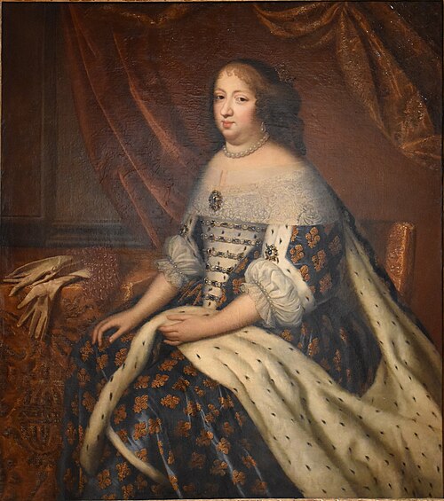 Anne d'Autriche, reine de France, 1650, Henri et Charles Beaubrun