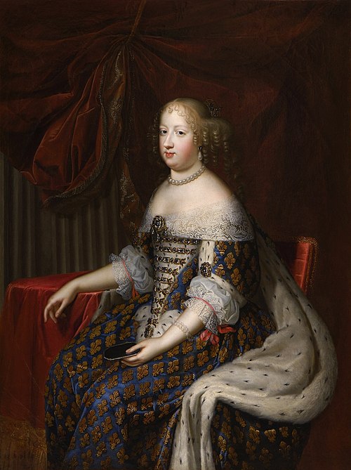 Marie-Thérèse d'Autriche, reine de France, 1665, Henri et Charles Beaubrun