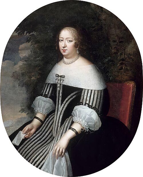 Anne d'Autriche, reine de France (1601-1666), 1650, Henri et Charles Beaubrun