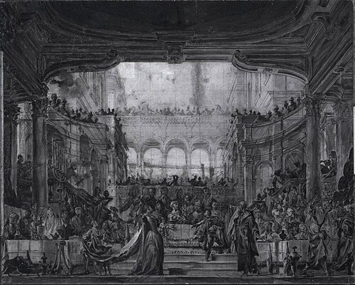 Le Festin de Balthazar, 1763, Fra Stefano da Carpi