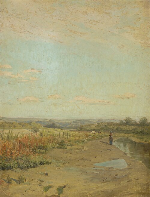 Malá pastierka, 1896, Lajos Csordák