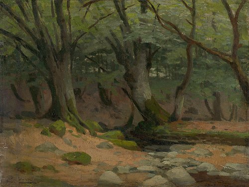 Trees, 1900, Lajos Csordák