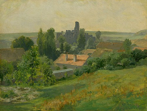 Okoř Castle, 1893, Lajos Csordák