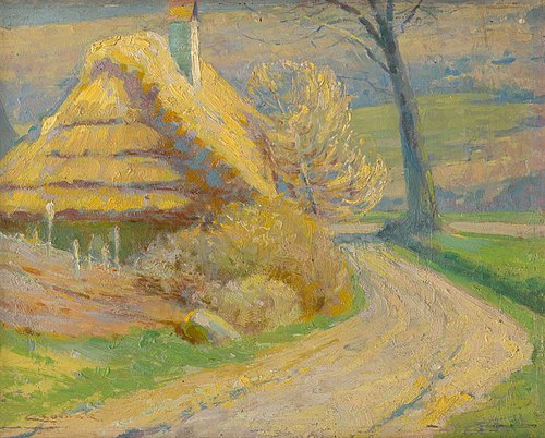 Motif from Slanec, 1907, Lajos Csordák