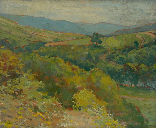 Údolie Hornádu pri Ťahanovciach, 1914, Lajos Csordák