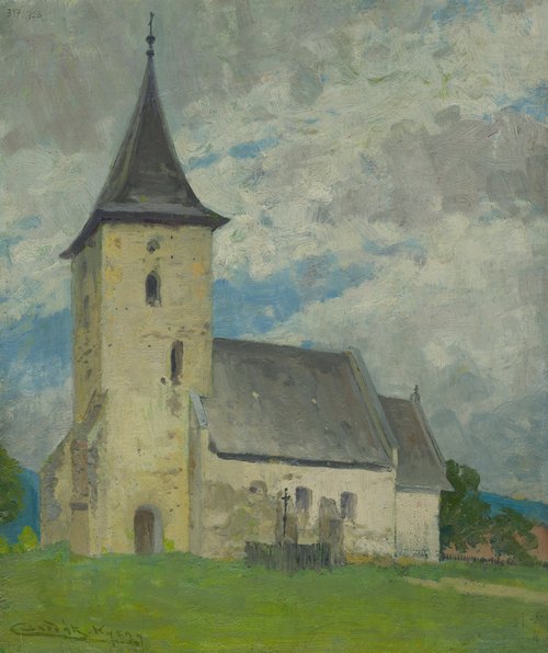 Kostolík v Kysaku, 1923, Lajos Csordák